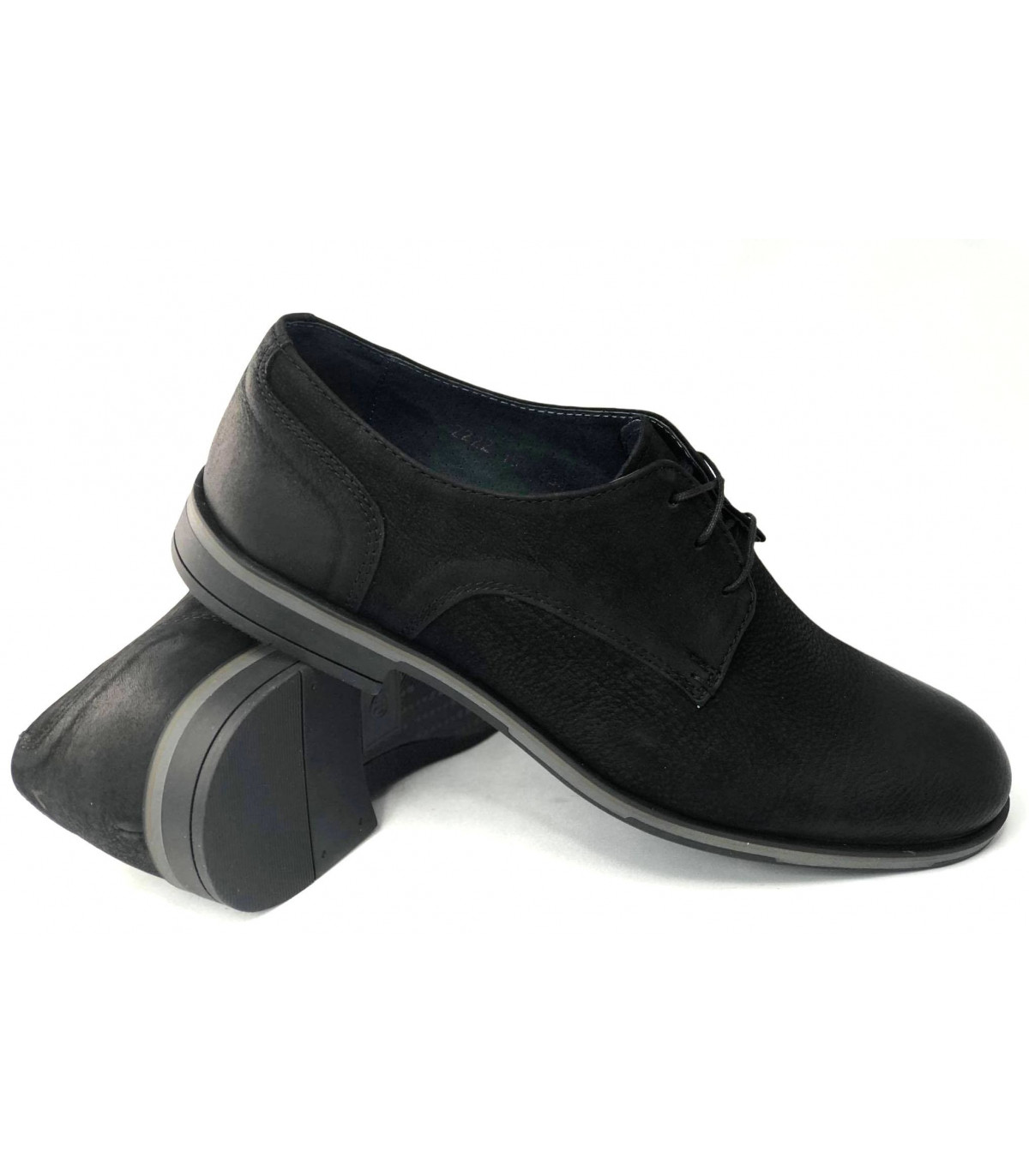 Scarosso Sznurowane buty czarny W stylu casual Obuwie Półbuty Sznurowane buty 