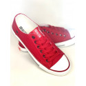 Trampki czerwone szkolne buty damskie młodzieżowe Big Star sportowy styl 020