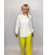 VelvetBut copy of Koszula damska biała klasyczny krój Sabi