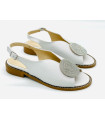Sandały damskie białe Gamis 7108